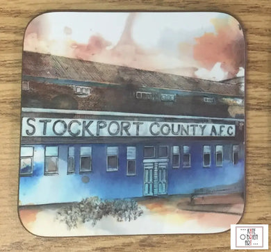 Copy Of Edgeley Park Printed Wooden Magnet