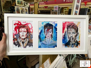 David Bowie Triptych