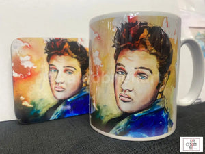 Elvis Mug And Coaster Set