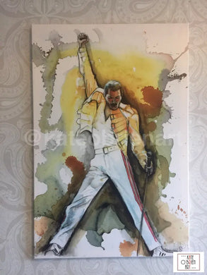 Freddie Mercury Canvas Art Print
