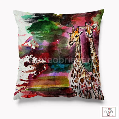 Giraffes Cushion