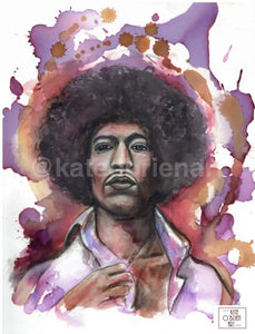 Jimi Hendrix Original Artwork