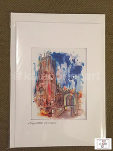 Manchester Cathedral Greetings Card