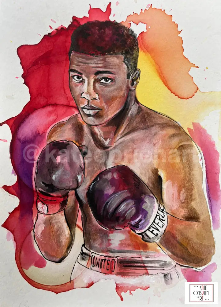 Muhammed Ali Original Artwork