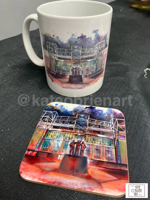 Old Trafford Mug And Coaster Set