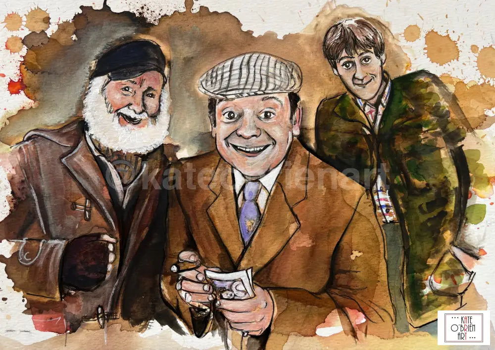 Only Fools And Horses Art Print Portrait