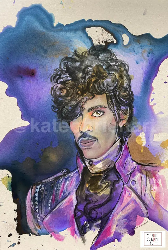 Prince Art Print Portrait