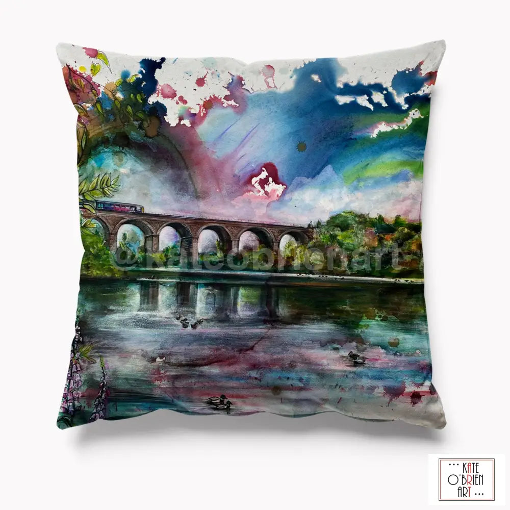 Reddish Vale Stockport Cushion