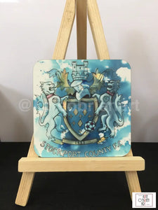 Stockport County Hatters’ Crest Coaster