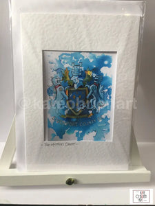 Stockport County Hatters’ Crest Greeting Card