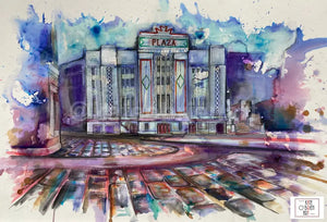 Stockport Plaza Art Print