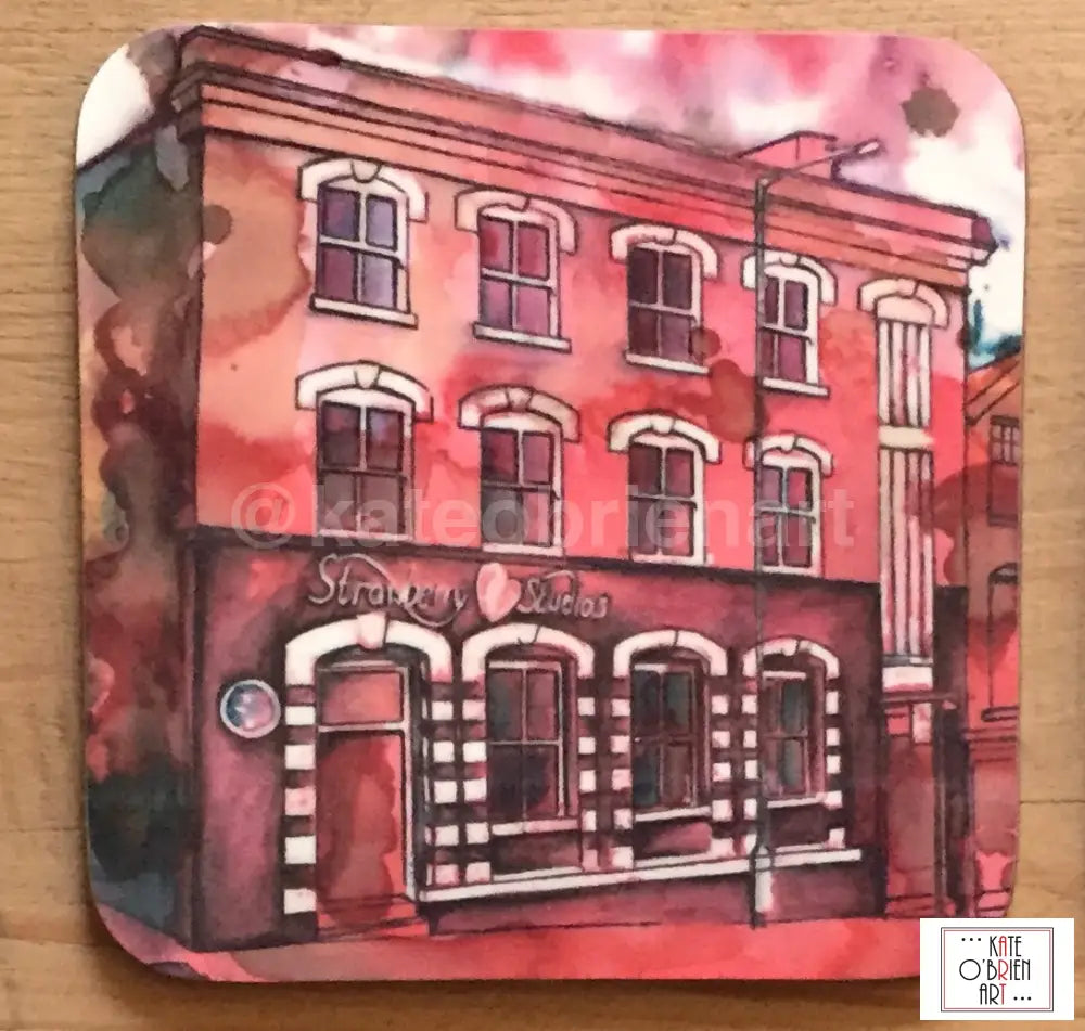 Strawberry Studios Printed Wooden Magnet