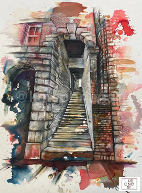The Devils Steps Stockport Art