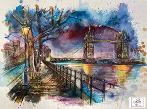 Tower Bridge Art Print Artwork