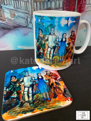 Wizard Of Oz Mug And Coaster Set